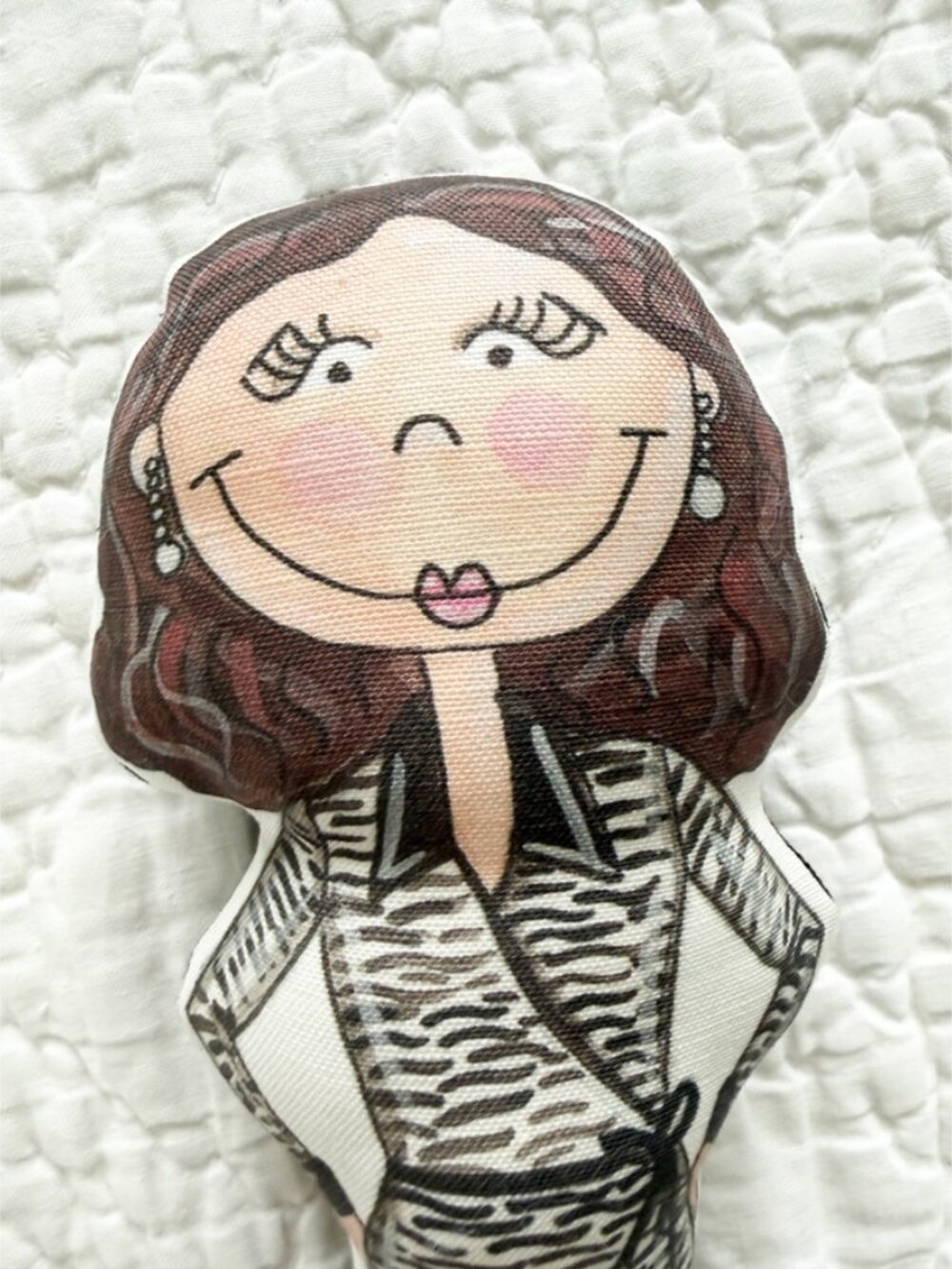 Kahri Little Diane Doll Plush Designer DVF - Picture 4 of 6